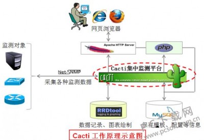 Cacti系统支持哪些数据源