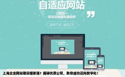 上海企业网站建设哪家强？揭秘优质公司，助您成功迈向数字化！