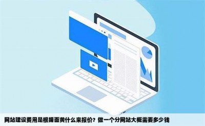 网站建设费用是根据面黄什么来报价？做一个分网站大概需要多少钱