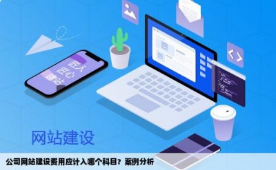 公司网站建设费用应计入哪个科目？案例分析